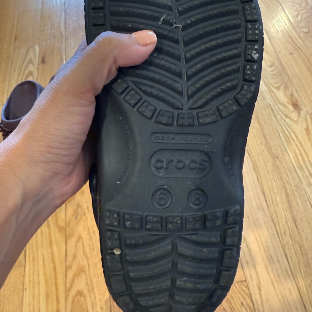 CROCS Men's Black Sandals